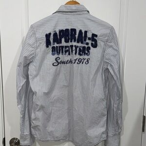 KAPORAL  Five brand Jeans Size M custom detailed
Rare button down